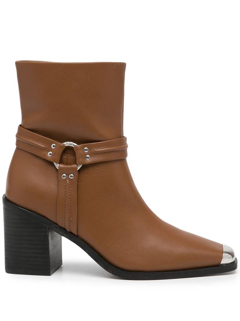 Senso Hunny metal toecap boots - Brown von Senso