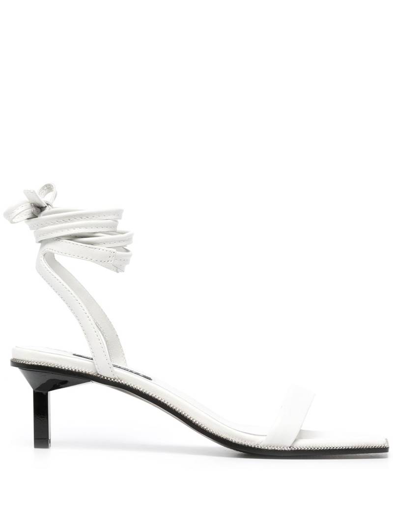 Senso Jessica tie-fastening sandals - White von Senso