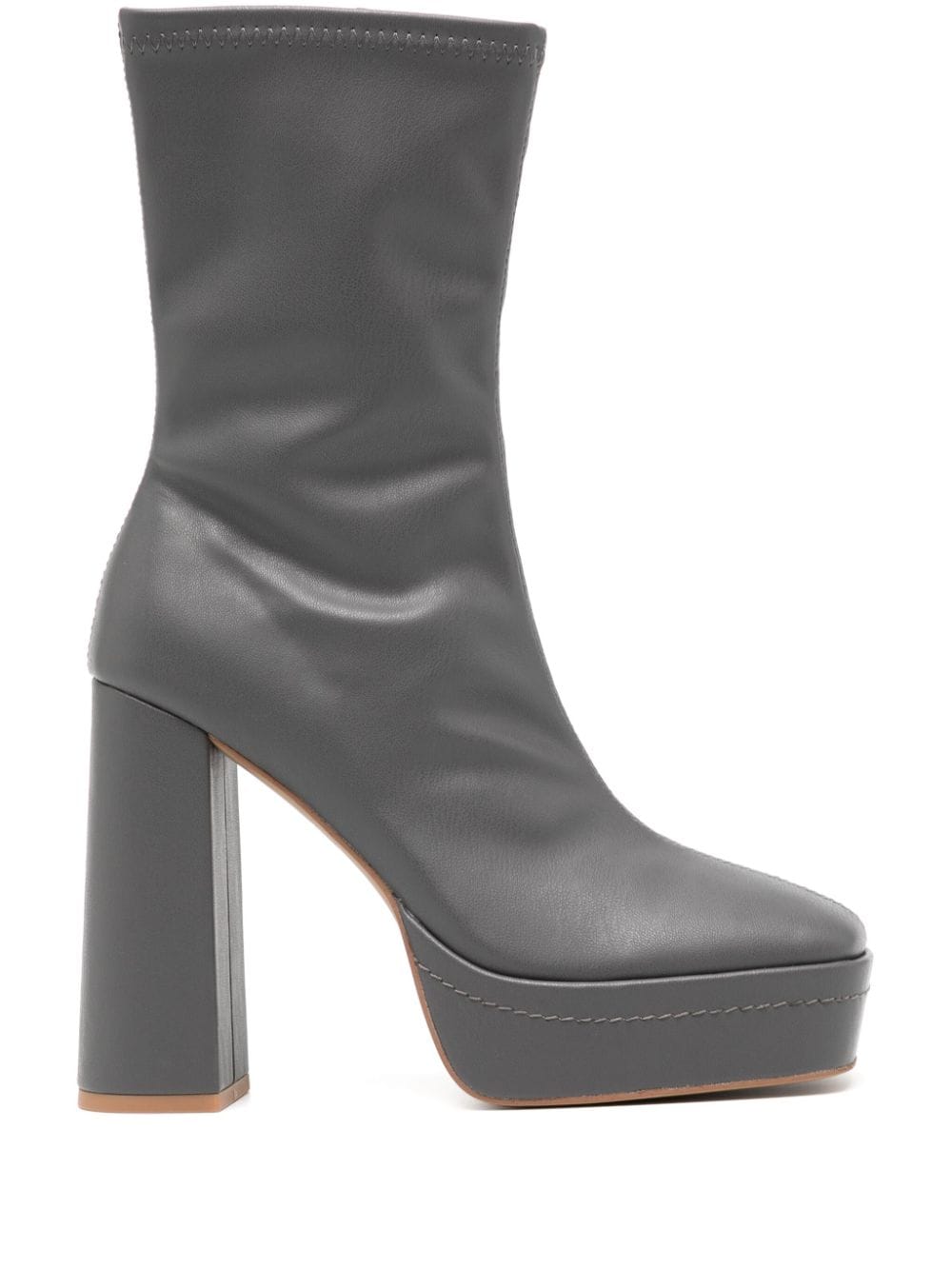 Senso Rocky II 130mm platform boots - Grey von Senso