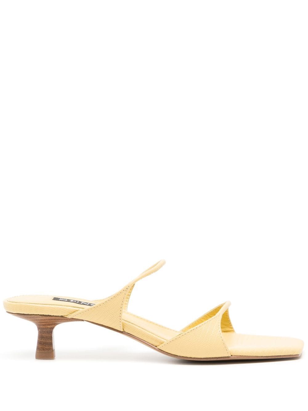 Senso Taylah 40mm leather sandals - Yellow von Senso