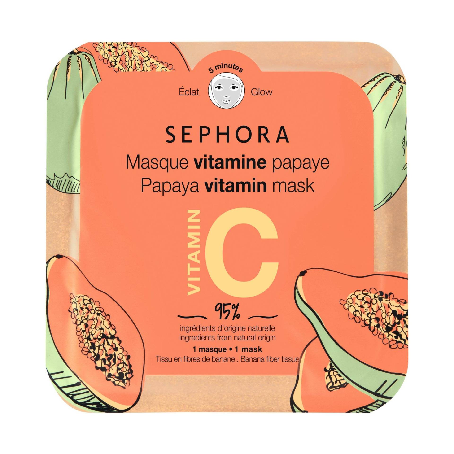 Vitamin Face Masks - Papaya Nourishing Damen von SEPHORA