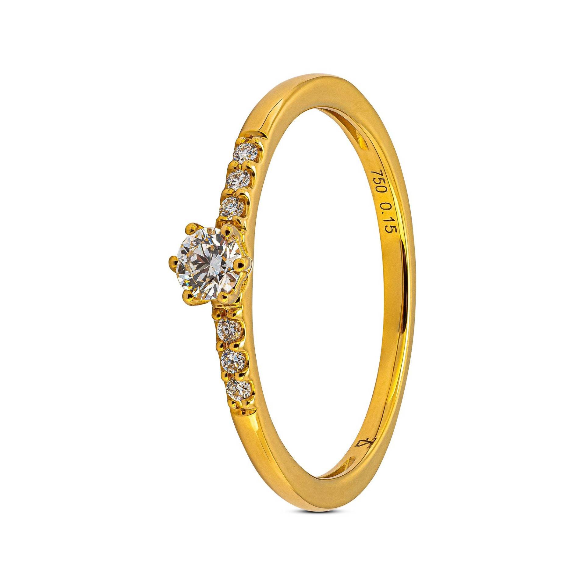 Ring Damen Gelbgold 52 von Sergio Ferris