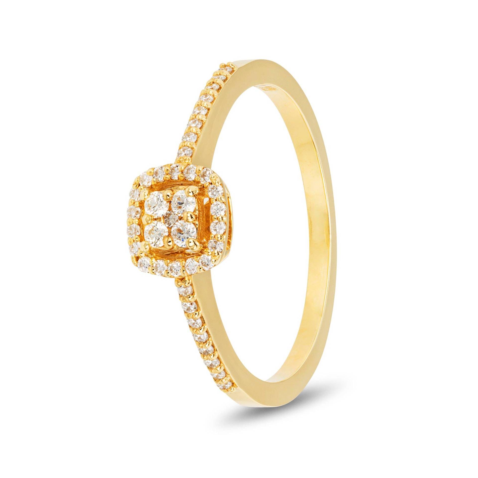 Ring Damen Gelbgold 56 von Sergio Ferris