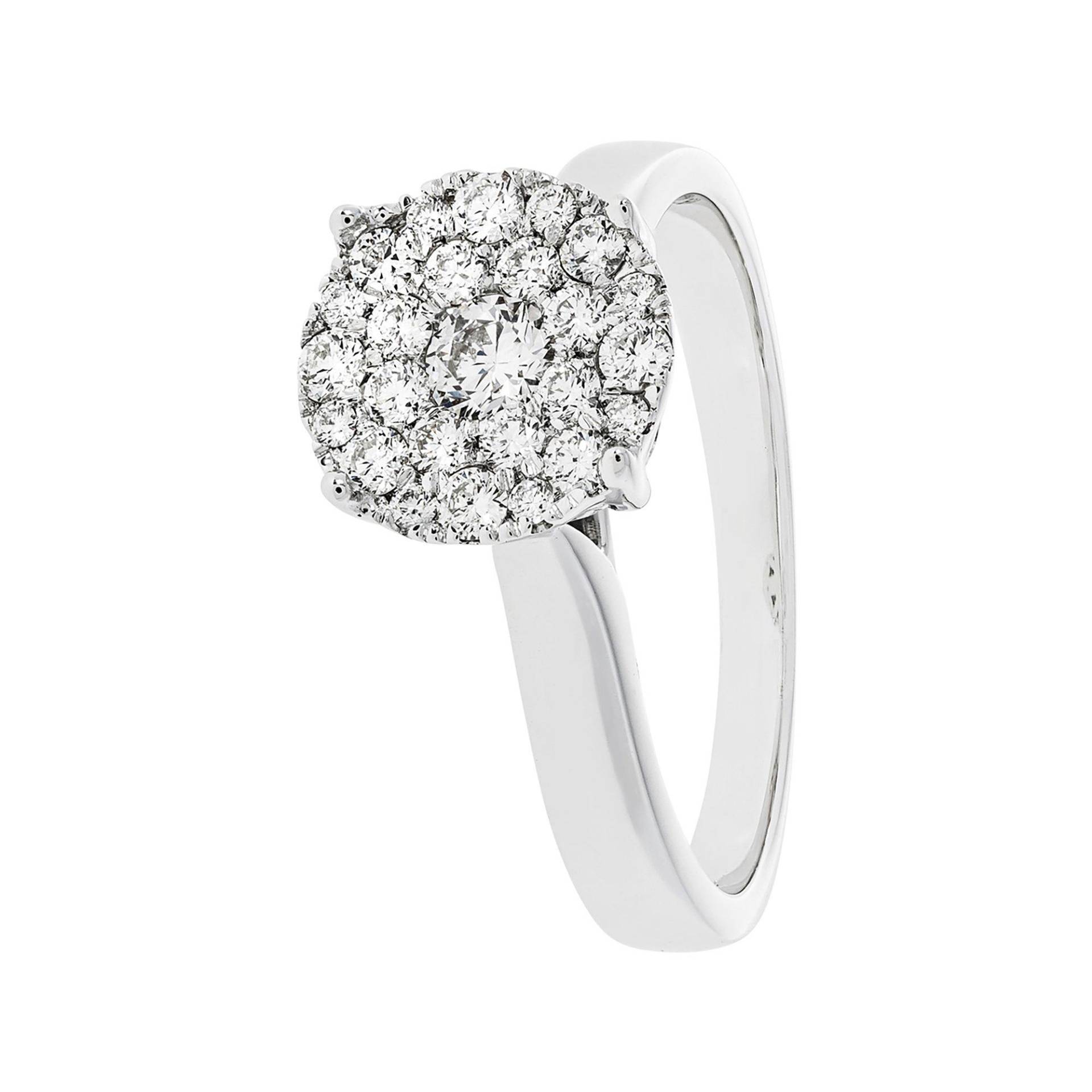 Ring Mit Diamant Damen Weissgold 52 von Sergio Ferris