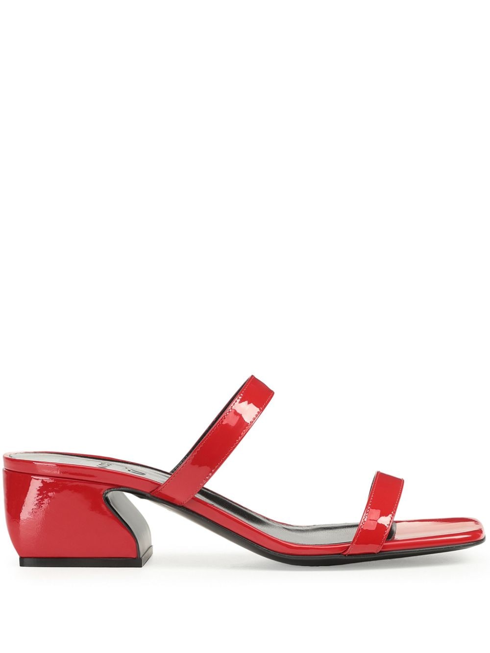 Sergio Rossi SI Rossi 45mm leather sandals - Red von Sergio Rossi