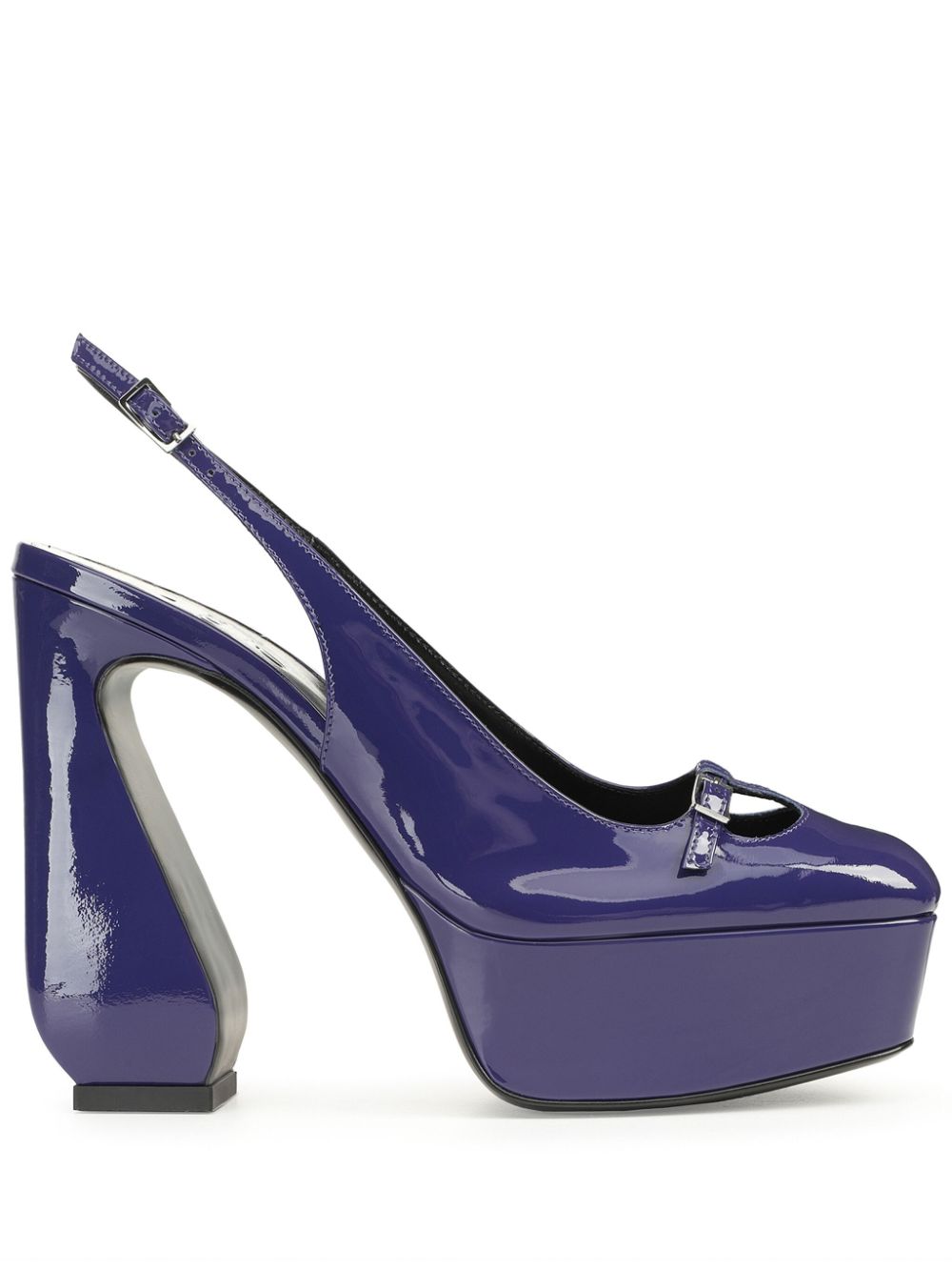 Sergio Rossi SI Rossi 85mm slingback pumps - Blue von Sergio Rossi