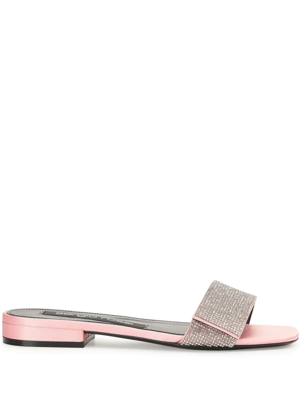 Sergio Rossi SR Paris crystal-embellished mules - Pink von Sergio Rossi