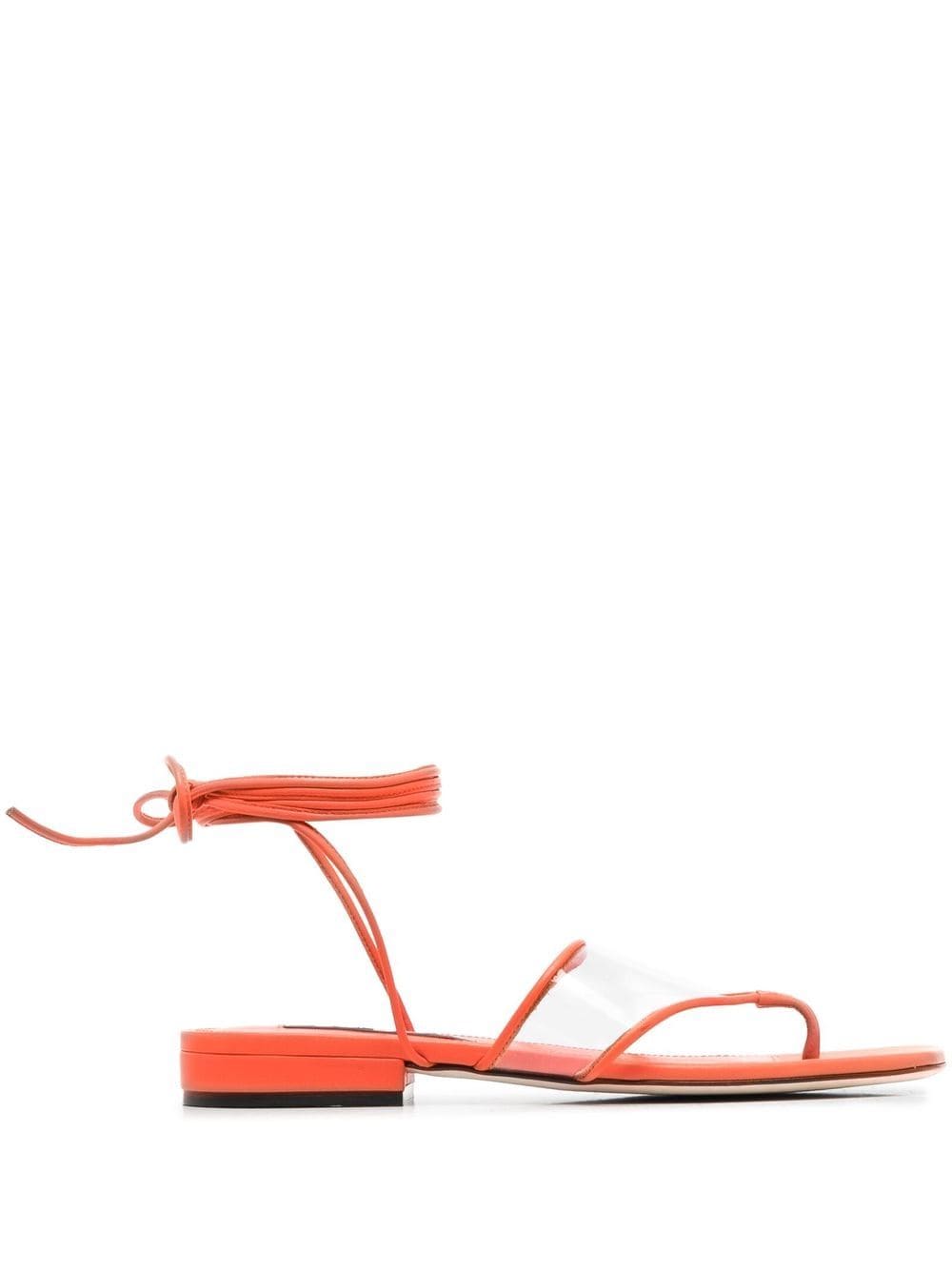 Sergio Rossi Sr Lunettes open-toe sandals - Orange von Sergio Rossi