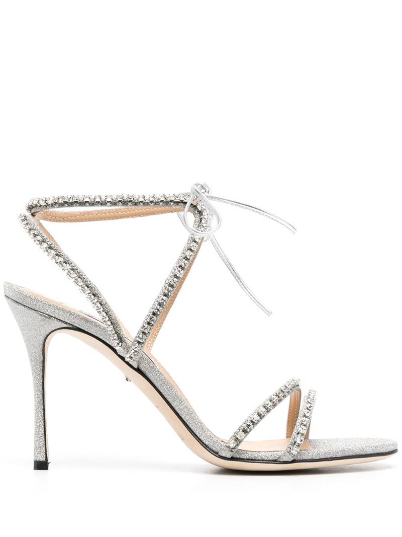 Sergio Rossi crystal embellished sandals - Silver von Sergio Rossi