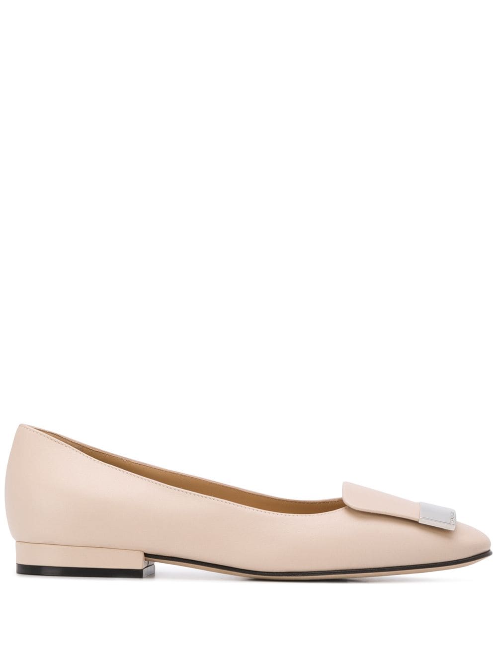 Sergio Rossi low heel ballerina shoes - Neutrals von Sergio Rossi