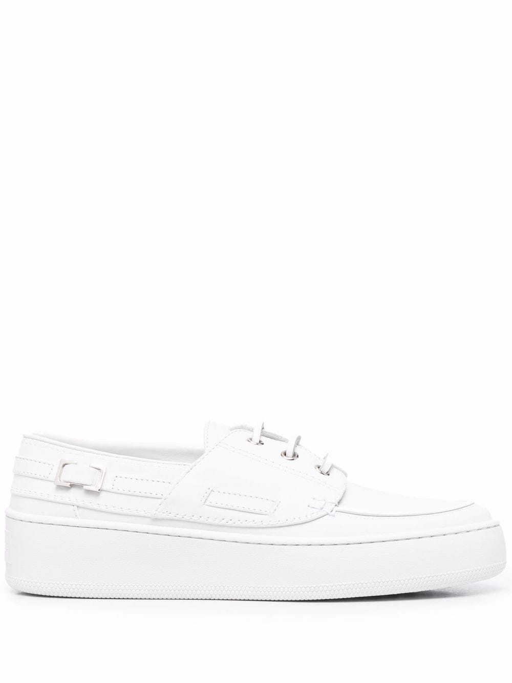 Sergio Rossi platform low-top sneakers - White von Sergio Rossi