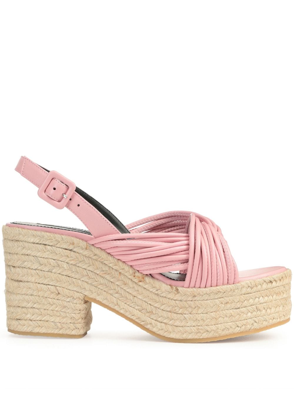 Sergio Rossi sr Akida 50mm platform espadrilles - Pink von Sergio Rossi