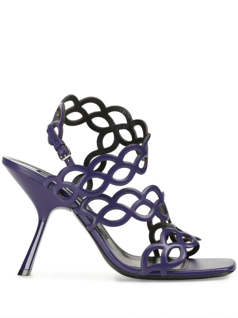 Sergio Rossi sr Mermaid 60mm leather sandals - Purple von Sergio Rossi