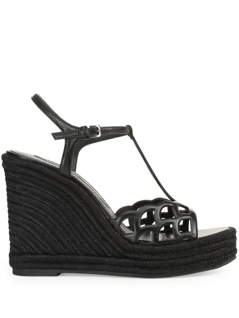 Sergio Rossi sr Mermaid platform sandals - Black von Sergio Rossi