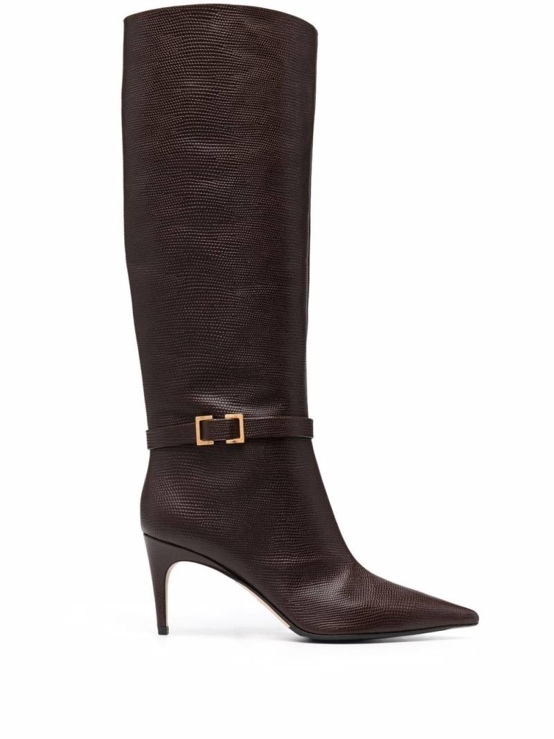 Sergio Rossi sr Mini Prince 80mm knee-length boots - Brown von Sergio Rossi