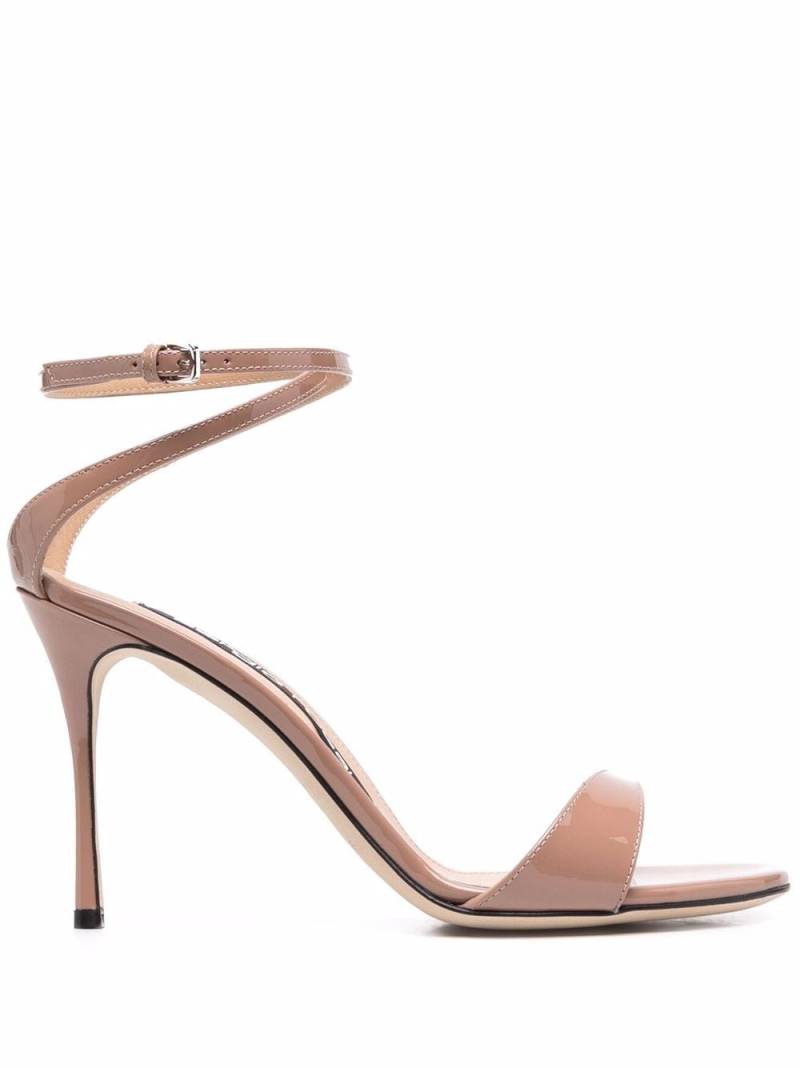 Sergio Rossi strap-detail open-toe sandals - Neutrals von Sergio Rossi