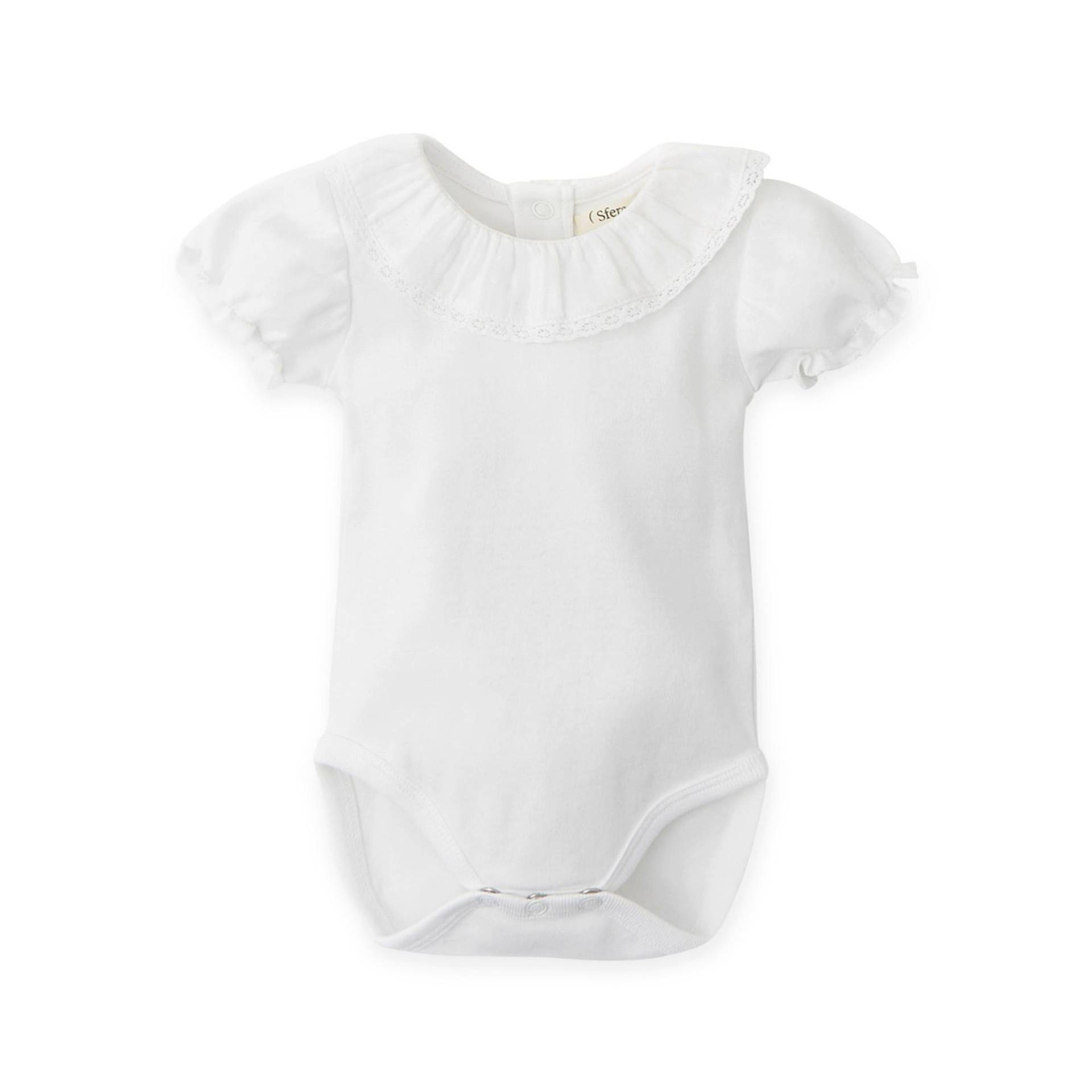 Body, Kurzarm Unisex Weiss 68-74 von Sfera