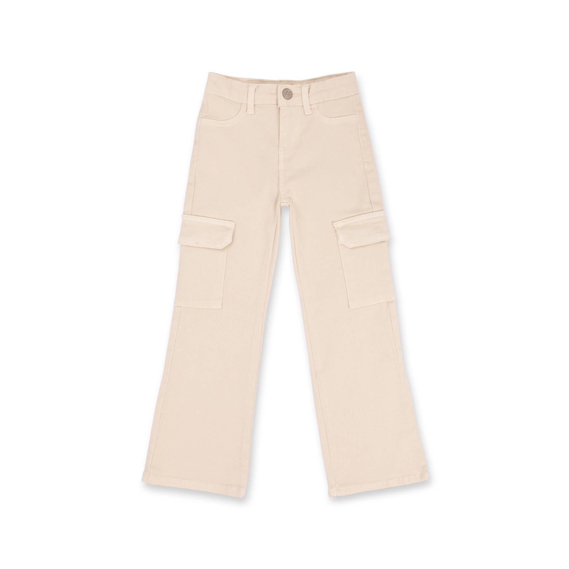 Hose Mädchen Beige 110-116 von Sfera