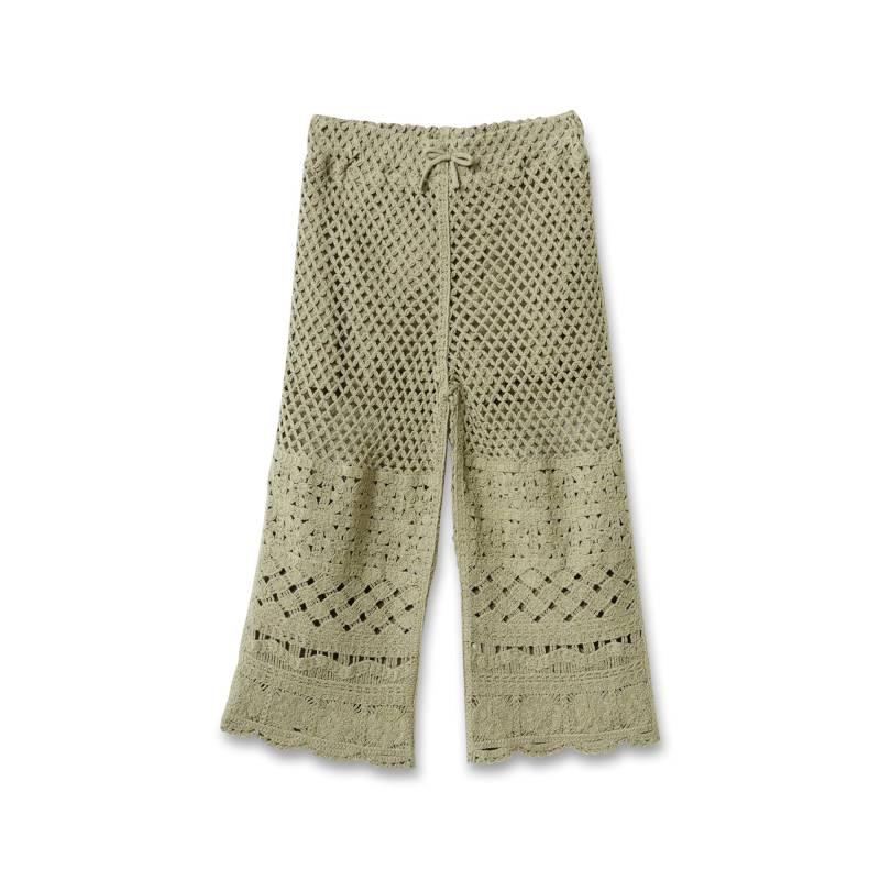 Hose Mädchen Khaki 110-116 von Sfera