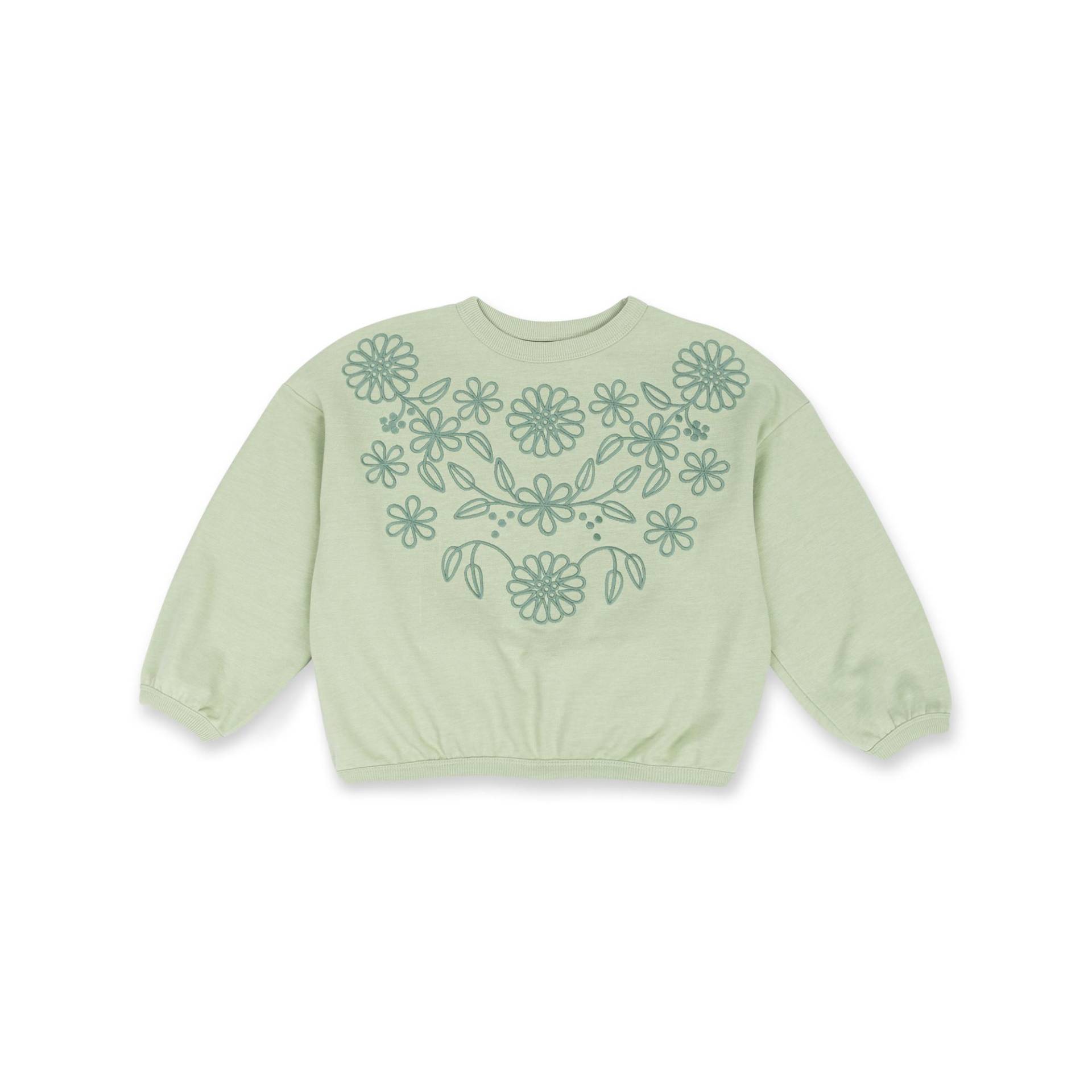Pullover Mädchen Hellgrün 104-110 von Sfera