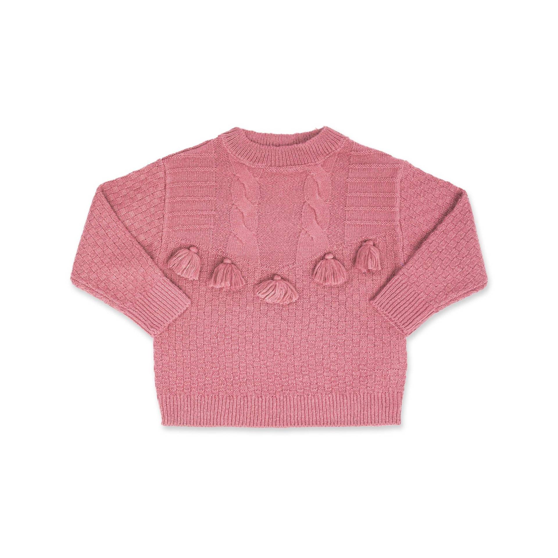 Pullover Mädchen Violett  122-128 von Sfera