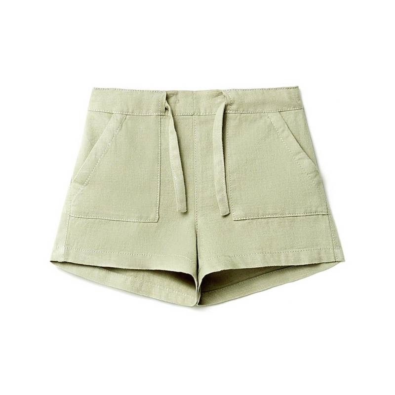 Shorts Mädchen Khaki 116-122 von Sfera