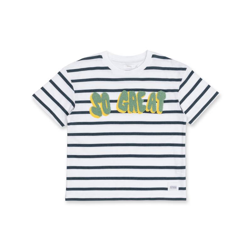 T-shirt, Kurzarm Jungen Weiss 104-110 von Sfera