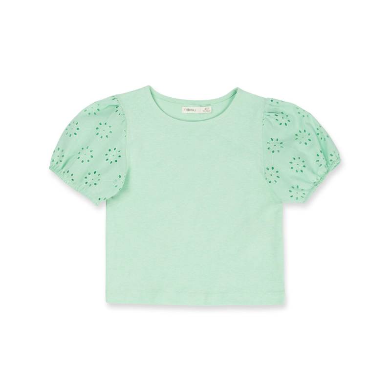 T-shirt, Kurzarm Mädchen Hellgrün 134-140 von Sfera