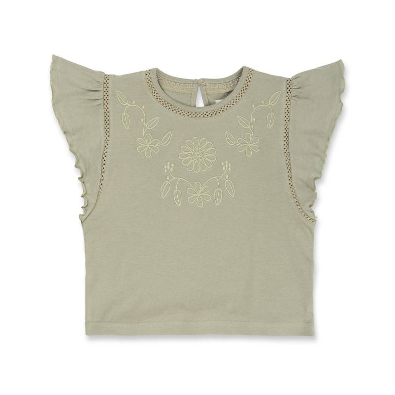 T-shirt, Kurzarm Mädchen Khaki 116-122 von Sfera