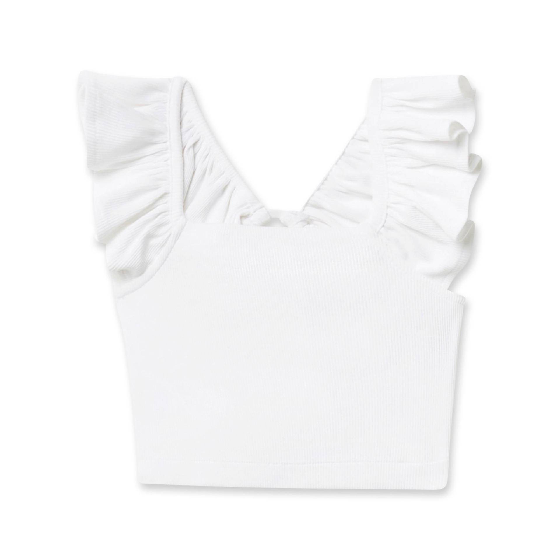 T-shirt, Kurzarm Mädchen Weiss 110-116 von Sfera