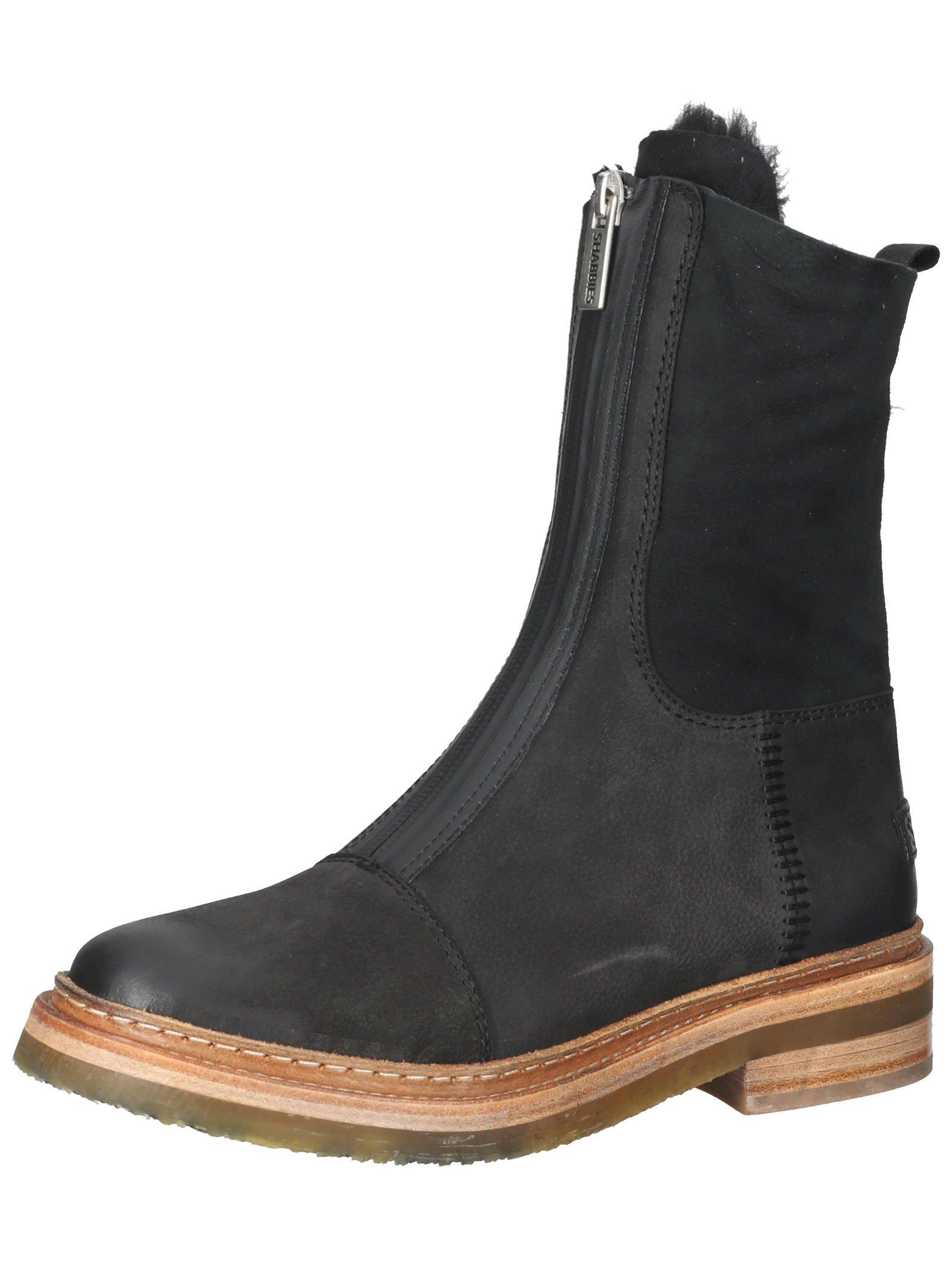 Stiefelette 181020360 Damen Schwarz 37 von Shabbies Amsterdam