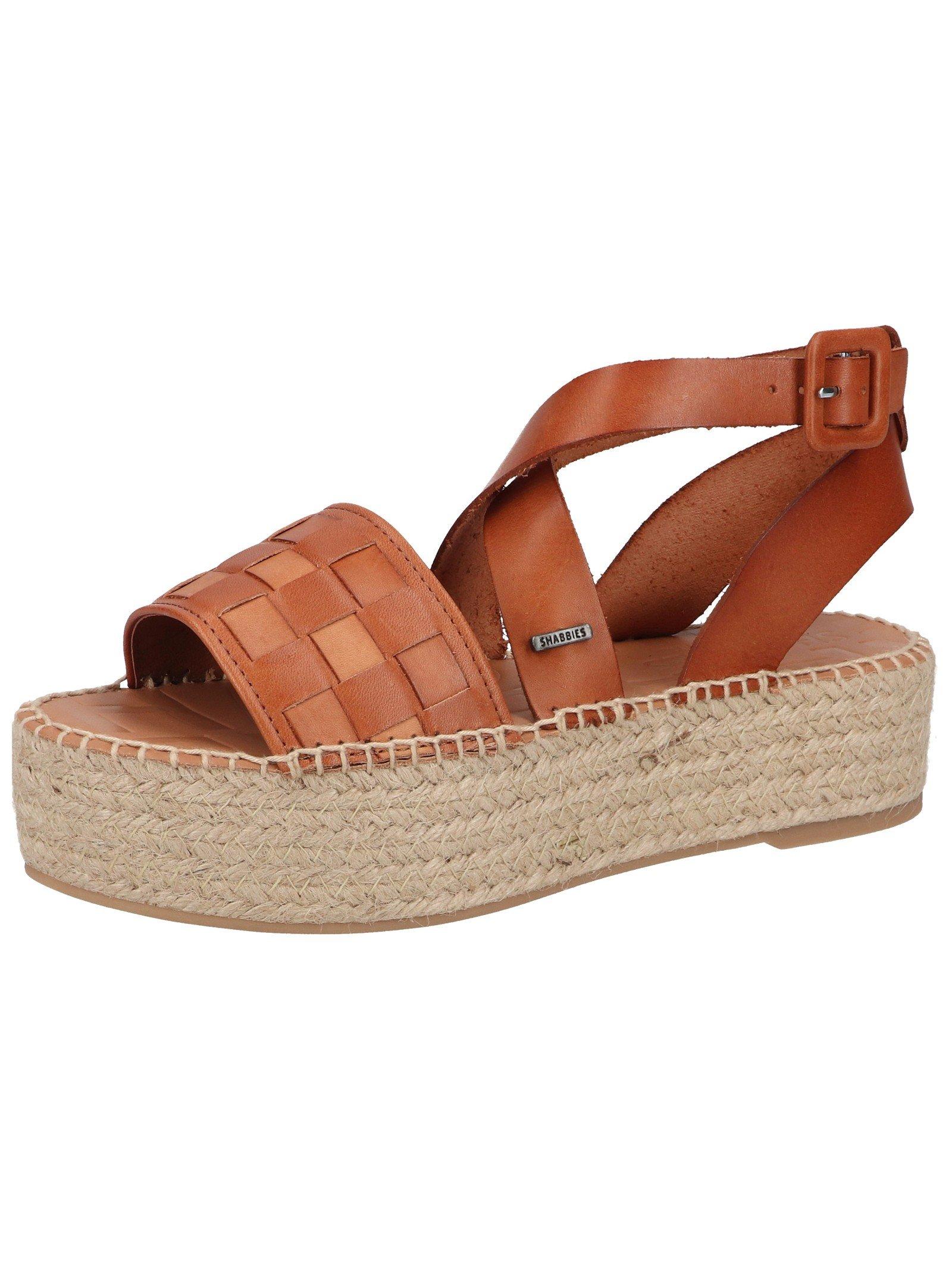 Sandalen Damen Cognac 37 von Shabbies Amsterdam