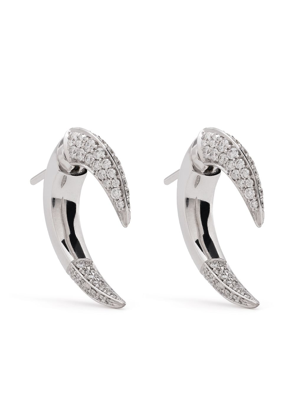 Shaun Leane 18kt white gold Talon diamond earrings - Silver von Shaun Leane