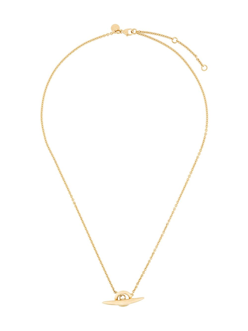 Shaun Leane Arc toggle bar necklace - Metallic von Shaun Leane