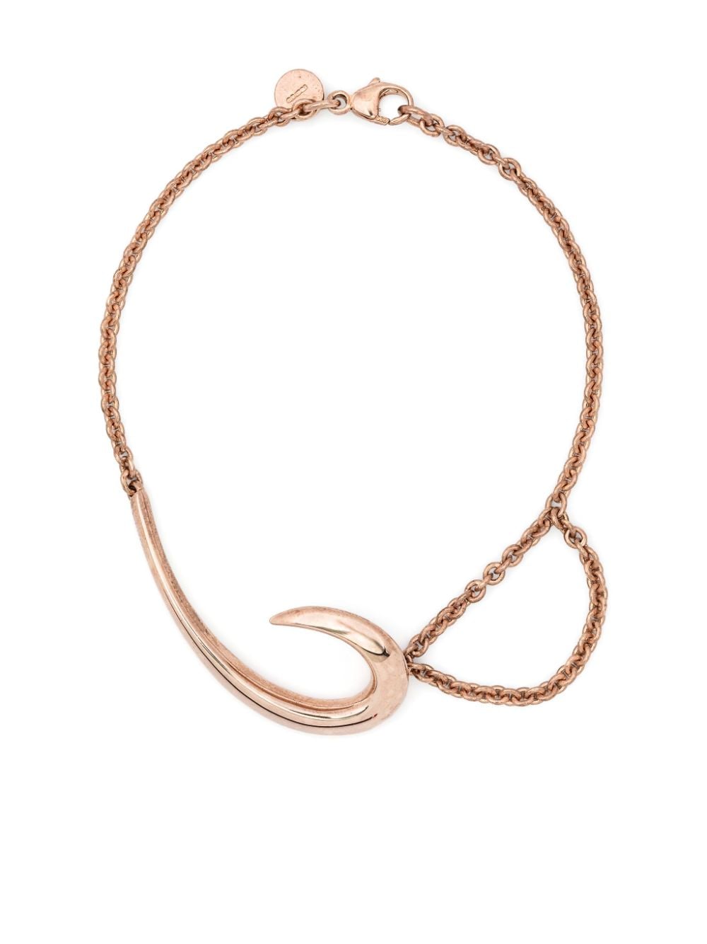 Shaun Leane rose gold vermeil Hook bracelet - Pink von Shaun Leane