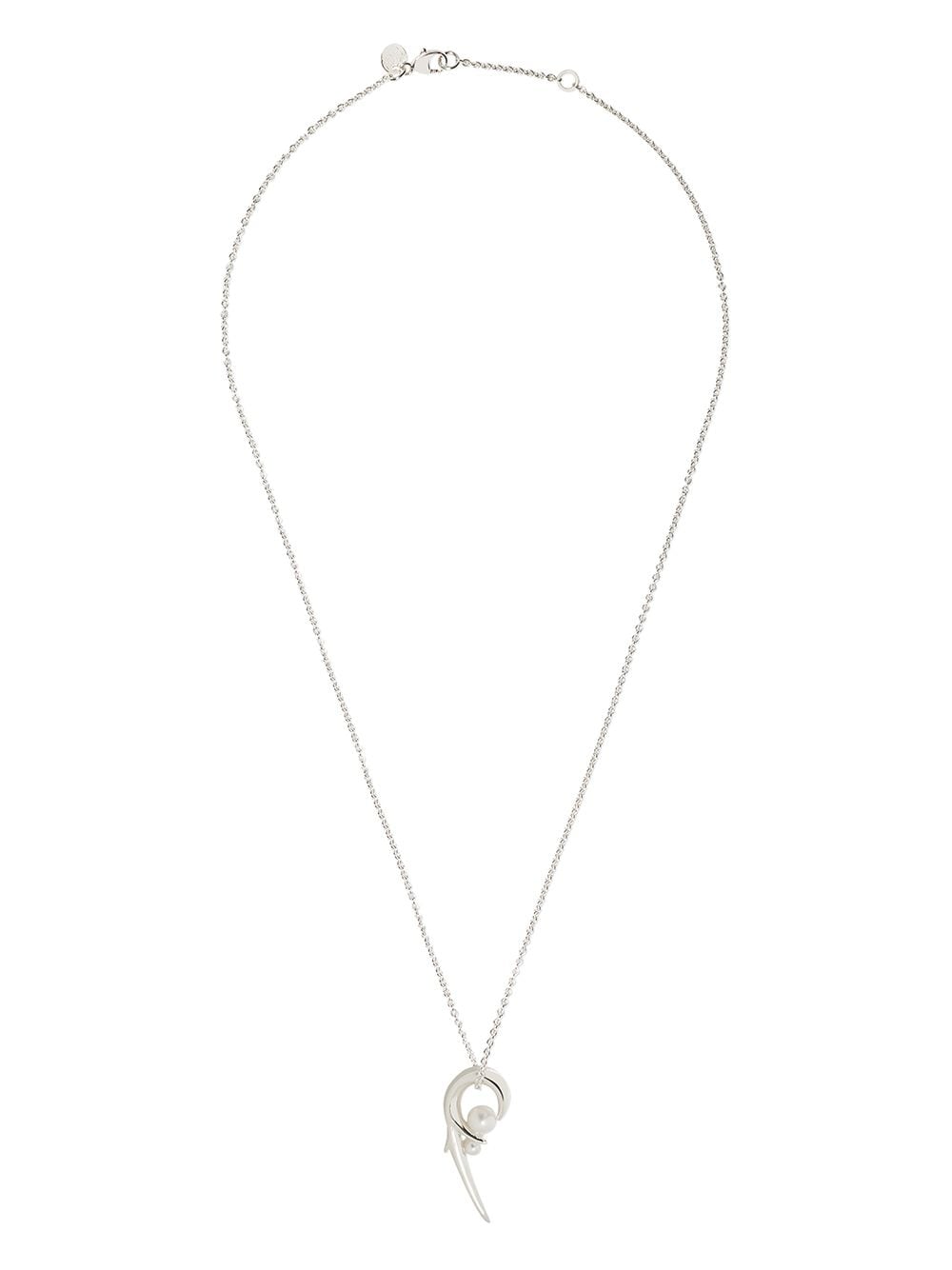 Shaun Leane silver Cherry Blossom pearl pendant necklace von Shaun Leane