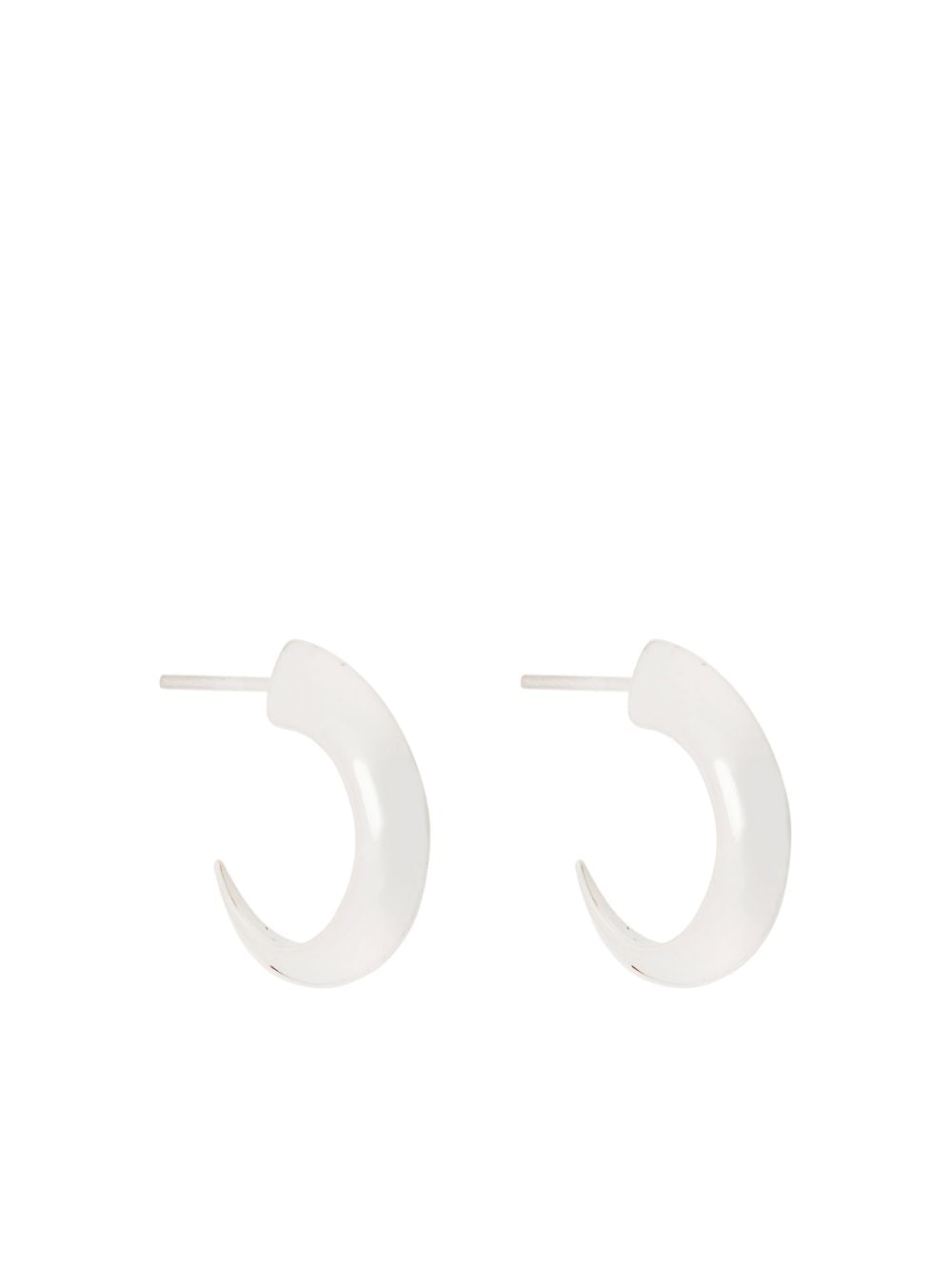 Shaun Leane sterling silver Cat Claw medium hoop earrings von Shaun Leane