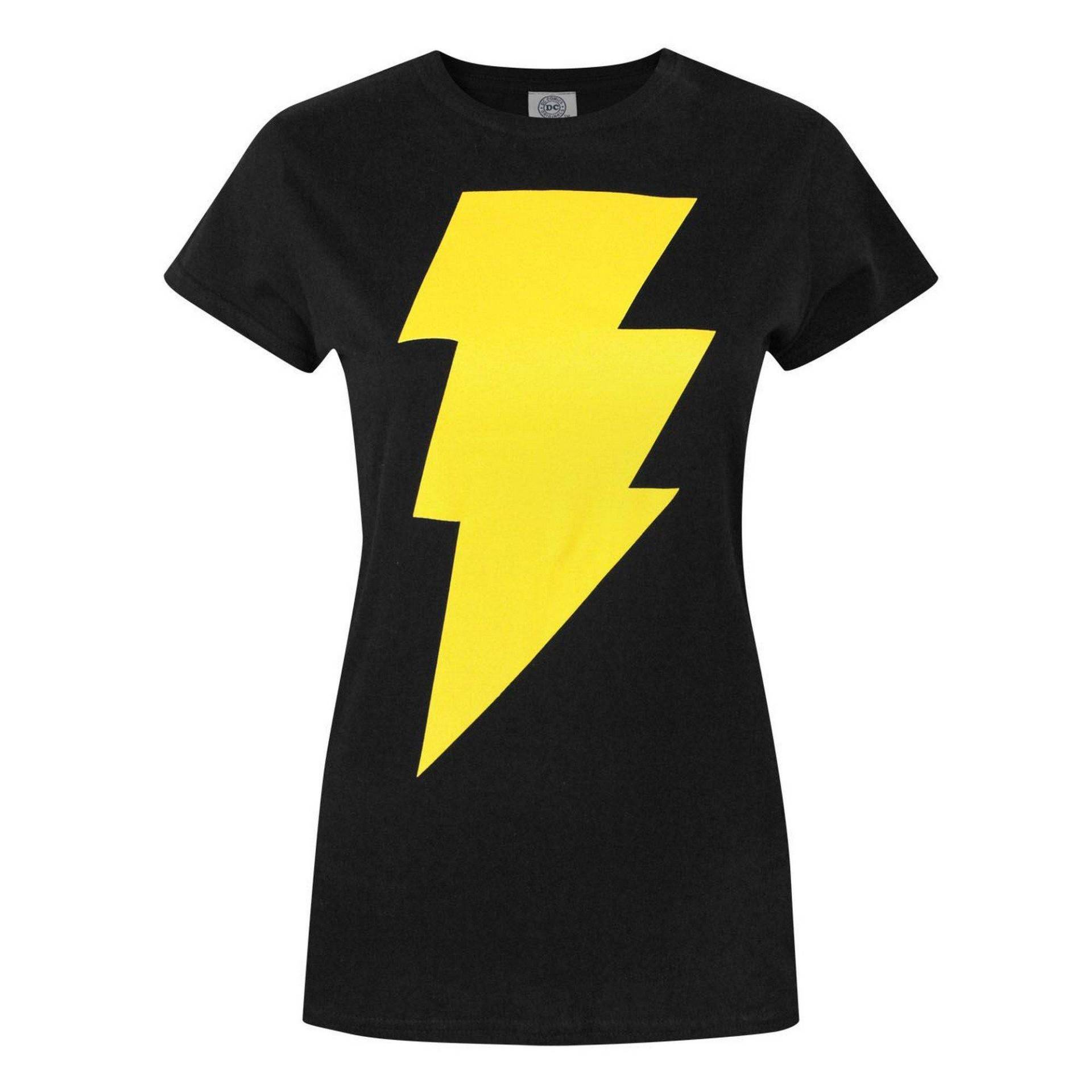 Logo T-shirt Damen Schwarz S von Shazam