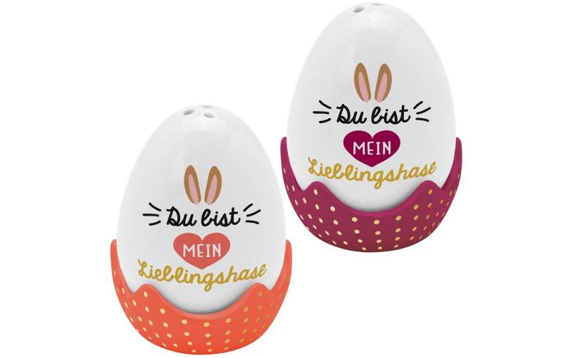 Sheepworld Salz- / Pfefferstreuer »Lieblingshase« von Sheepworld