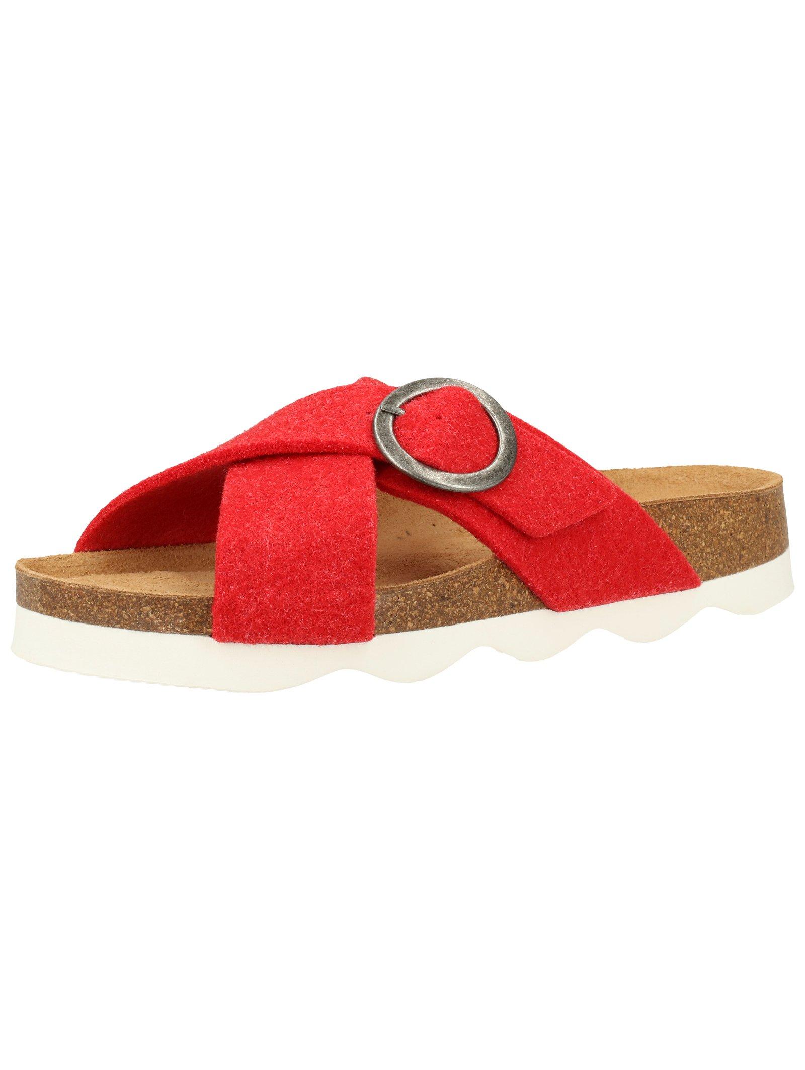 Hausschuhe Damen Rot Bunt 39 von Shepherd