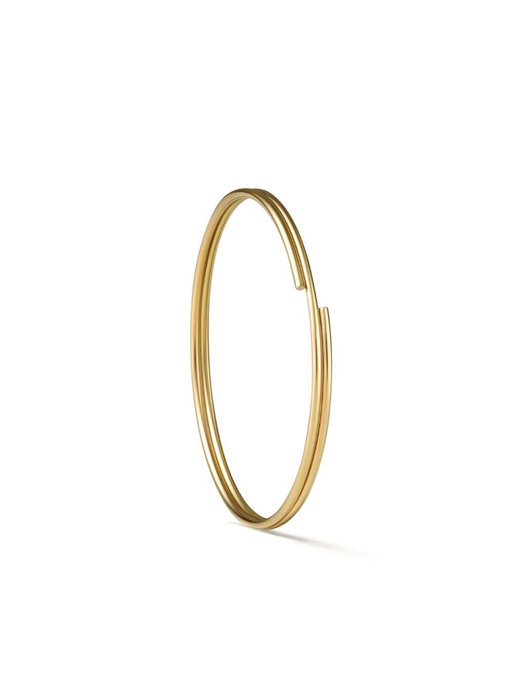 Shihara 18kt yellow gold Double Hoop 30 earring von Shihara