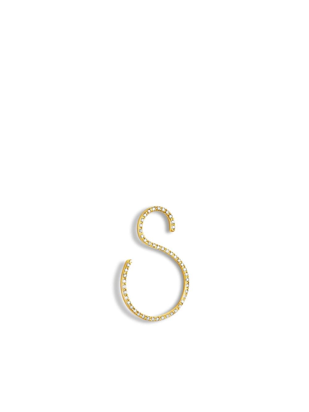 Shihara 18kt yellow gold S 01 diamond single earring von Shihara