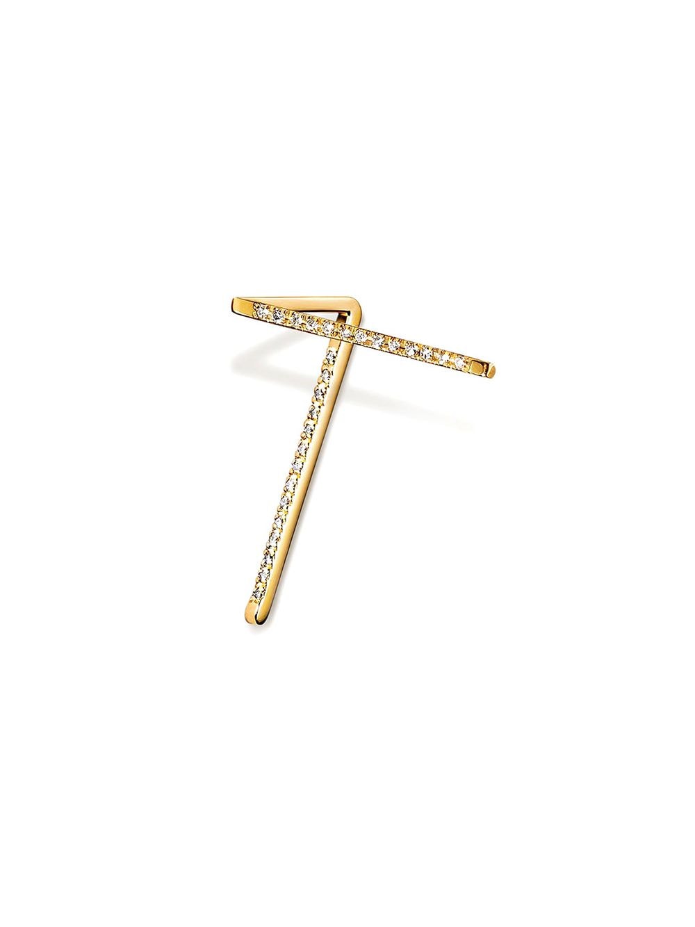 Shihara Diamond Post Earring 0302 - Metallic von Shihara