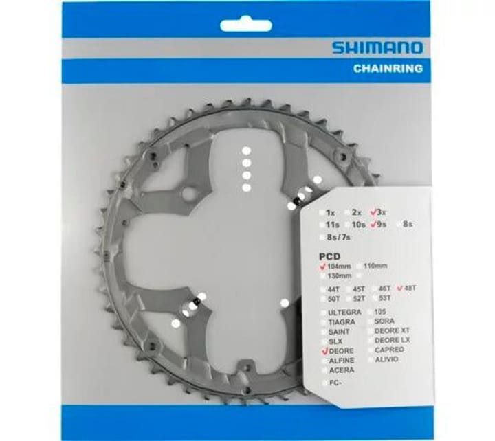 Shimano Deore Fc-M591 / Fc-T6010 Triple Kettenblatt von Shimano