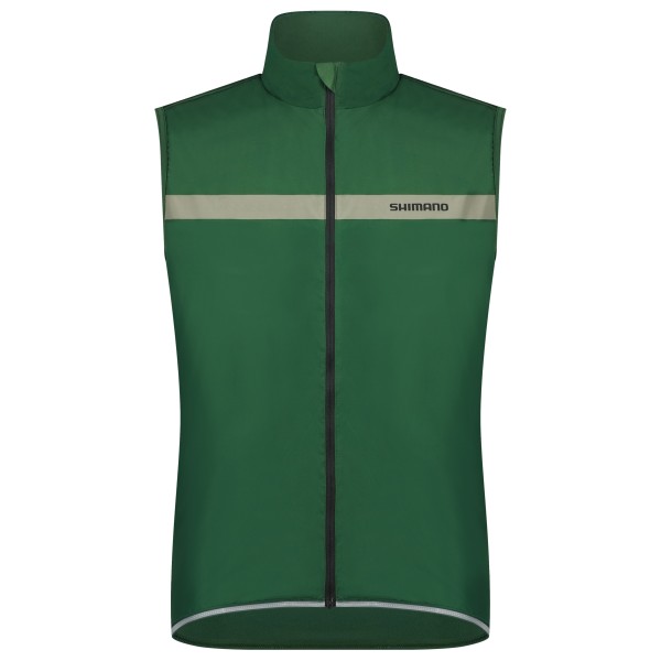 Shimano - Evolve Wind Vest Insulated - Velogilet Gr XL grün/oliv von Shimano