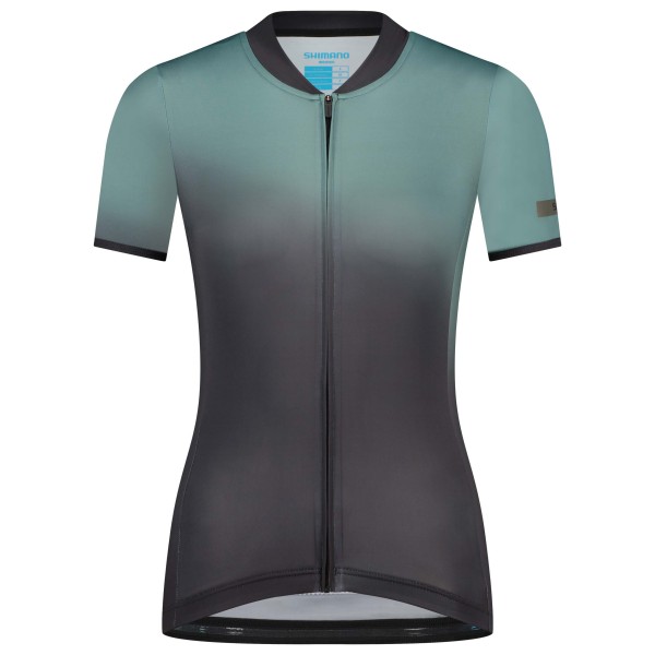 Shimano - Women's Evolve Avventura Short Sleeves Jersey - Velotrikot Gr L;M;S;XL grau von Shimano