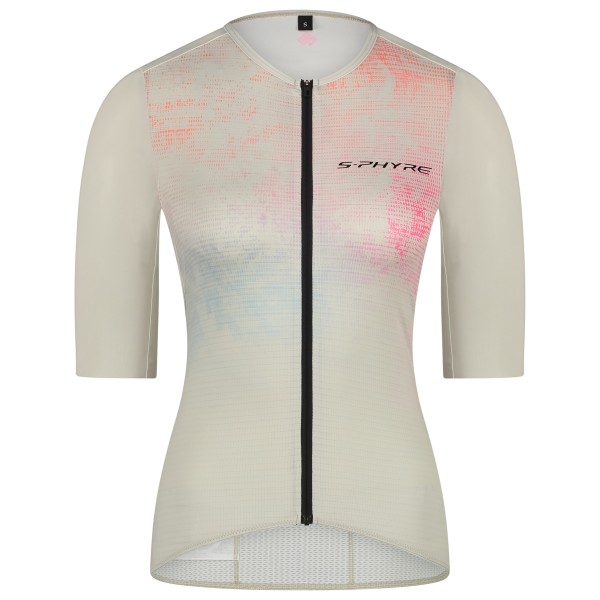 Shimano - Women's S-Phyre Leggera Short Sleeve Jersey - Velotrikot Gr L grau/beige von Shimano