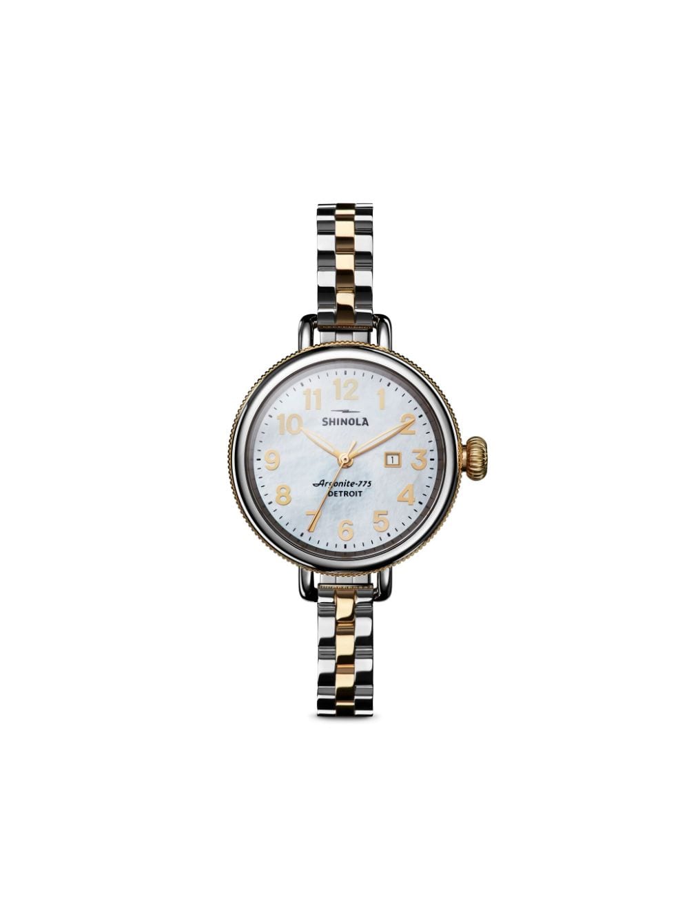 Shinola Birdy round watch - White von Shinola