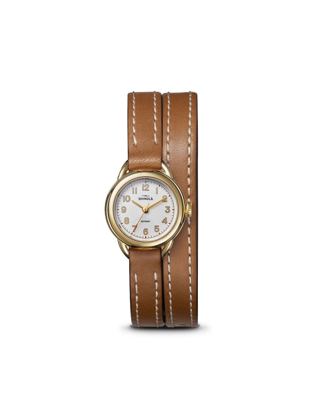 Shinola Runabout 25mm - Gold von Shinola