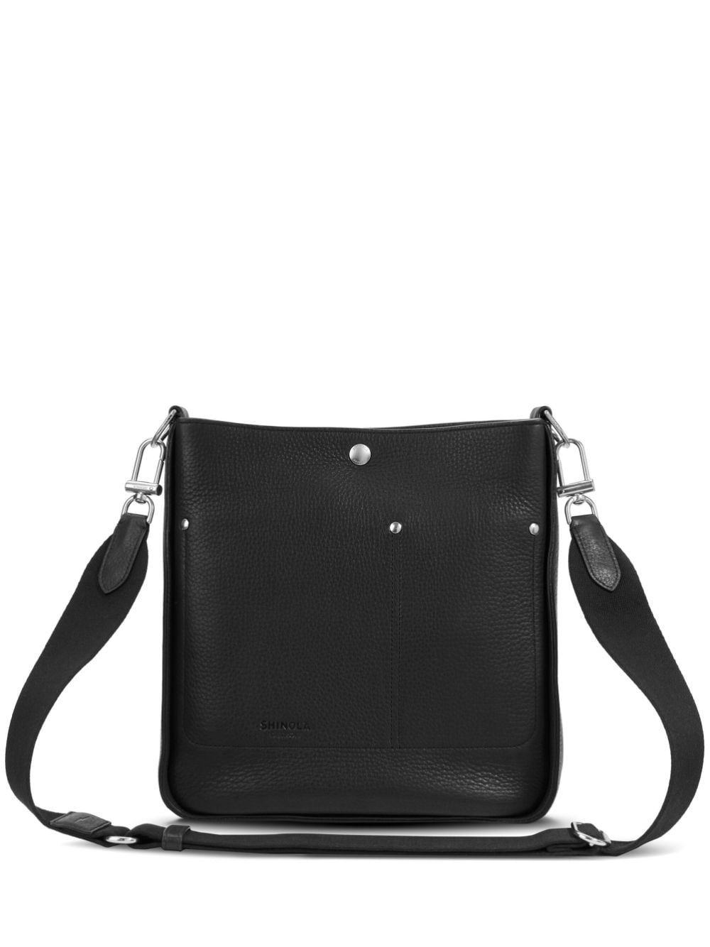 Shinola The Pocket leather crossbody bag - Black von Shinola